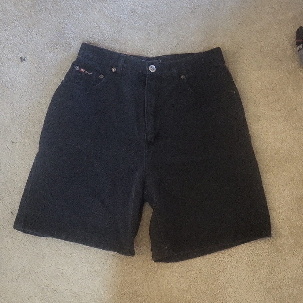 Route 66 Men's Dark Denim Shorts